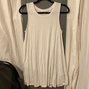 Plain white tshirt dress forever 21